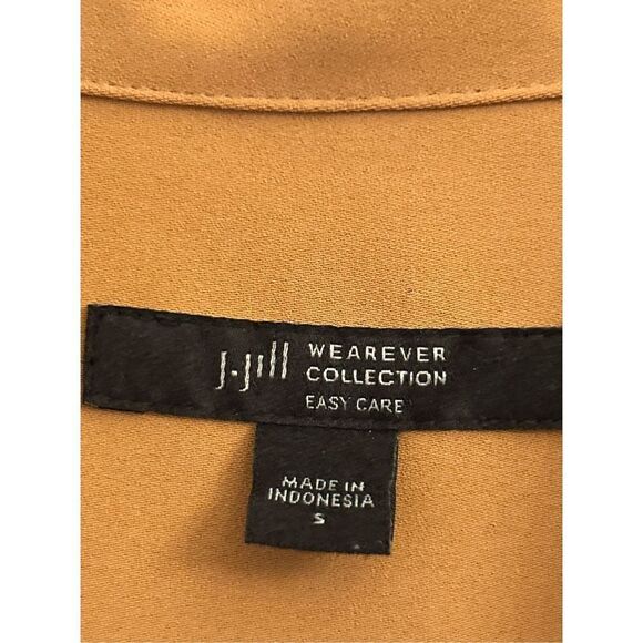 EUC J.Jill Wearever Collection Easy Care Trench Jacket size S - Picture 6 of 10